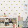 Ready Stock : Glimmering Stars (Golden+ Silver) NURSERY STICKERS