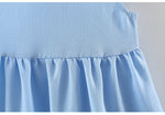 Ready Stock : The Angel Wing Dress (Light Blue)