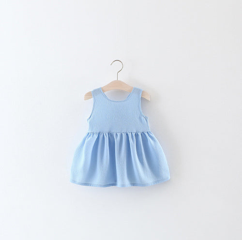 Ready Stock : The Angel Wing Dress (Light Blue)