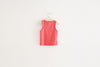 Ready Stock : Girl Plain Dark Pink Singlet