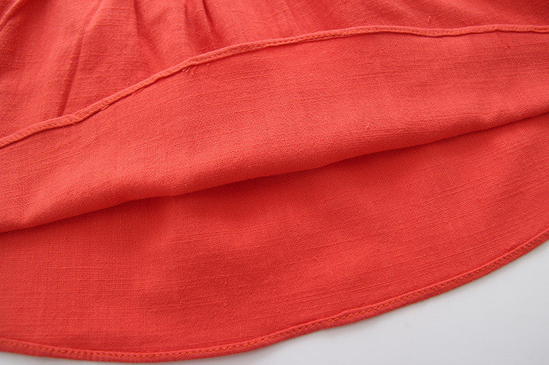 Ready Stock : The Summer Dress (Red)