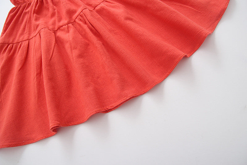 Ready Stock : The Summer Dress (Red)