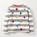 Ready Stock : The Colourful Dots Long Sleeve T-Shirt