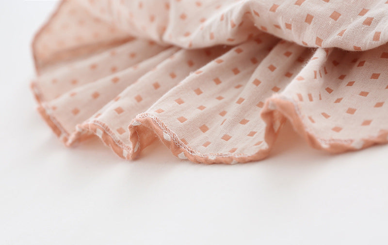 Ready Stock : Fake 2 Long Sleeve Blouse (Dusty Pink)