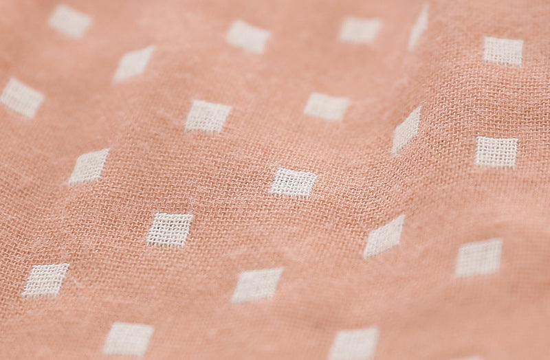 Ready Stock : Fake 2 Long Sleeve Blouse (Dusty Pink)