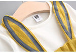 Ready Stock : Bunny Long Sleeve Dress (Yellow)