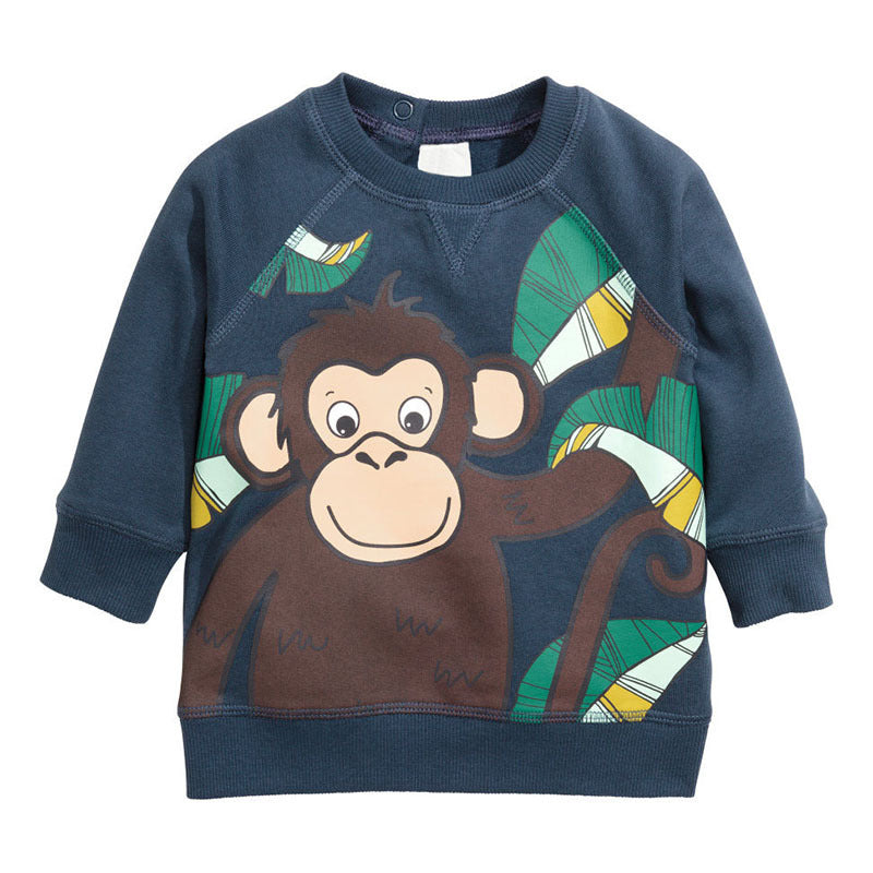 Ready Stock : Monkey Long Sleeve T-Shirt