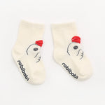 Ready Stock : The Cheeky Chick Socks (White)