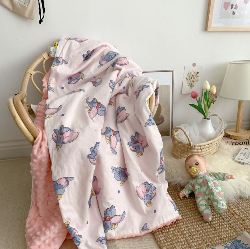 PRE ORDER : PREMIUM MINKY BLANKET / QUILT COVER - DUMBO
