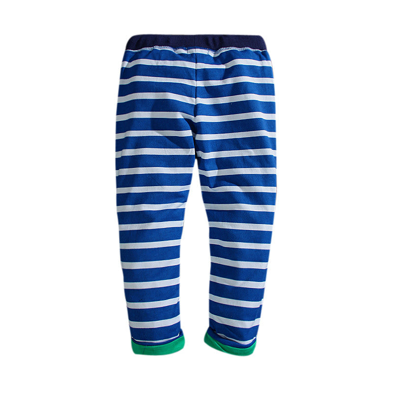 Ready Stock : Blue Stripes Pants