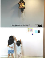 PRE ORDER : NON-TOXIC PREMIUM MAGNETIC DRAWING WALL (2 Layers)