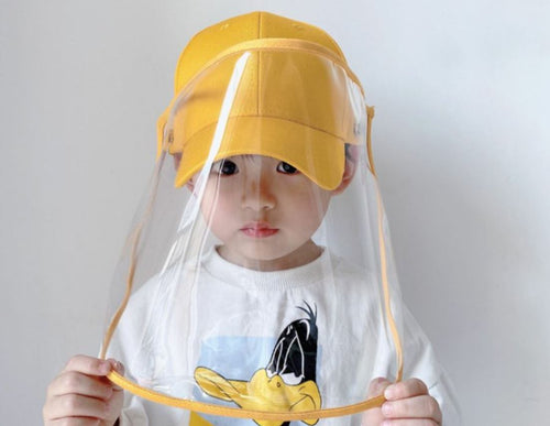 Pre-Order : Unisex Cap With Protective Screen (4 colours )