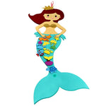 READY STOCK : Pin on the Tail Felt Mermaid (100cm tall)