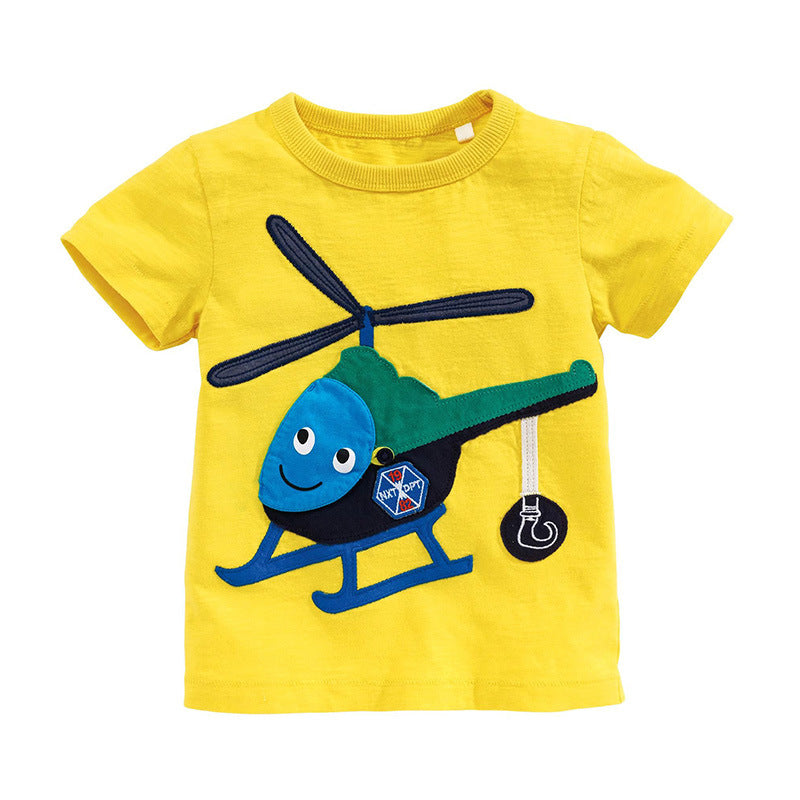 Ready Stock : Helicopter Short Sleeve T-Shirt