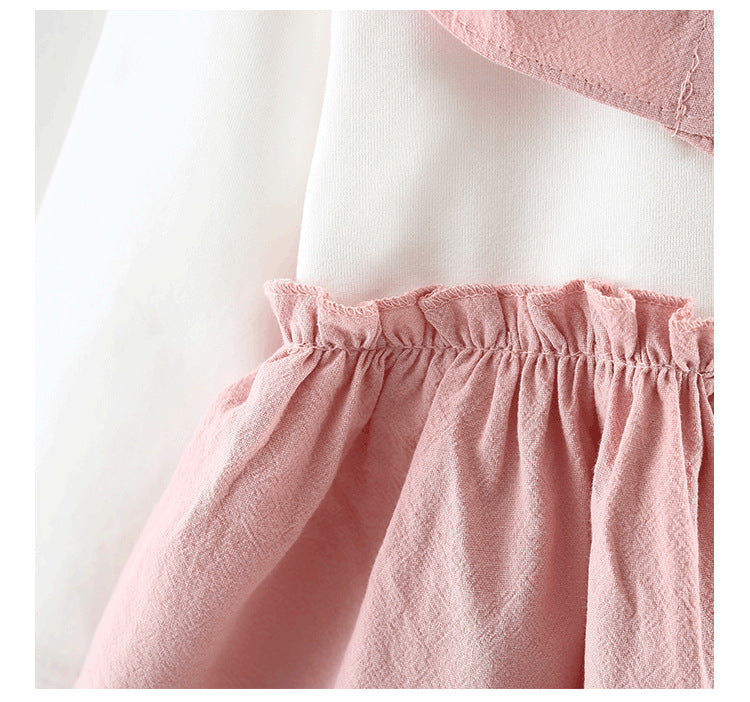 Ready Stock : Pink Blushie Long Sleeve Dress
