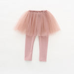 Ready Stock : Dusty Pink Tutu Culottes