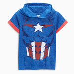 Ready Stock : Captain America Short Sleeve T-Shirt (Batch 4)