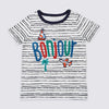 Ready Stock : Bonjour Short Sleeves T-Shirt