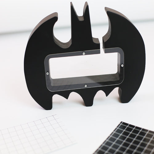 READY STOCK : Hand-Painted Bat Wood Money Box