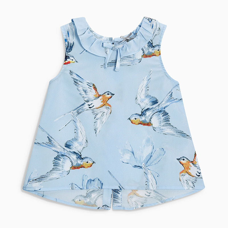 Ready Stock : Sweet Birdie Sleeveless Top