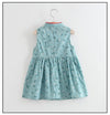 Ready Stock : Flower Cheongsam  Dress (Mint)