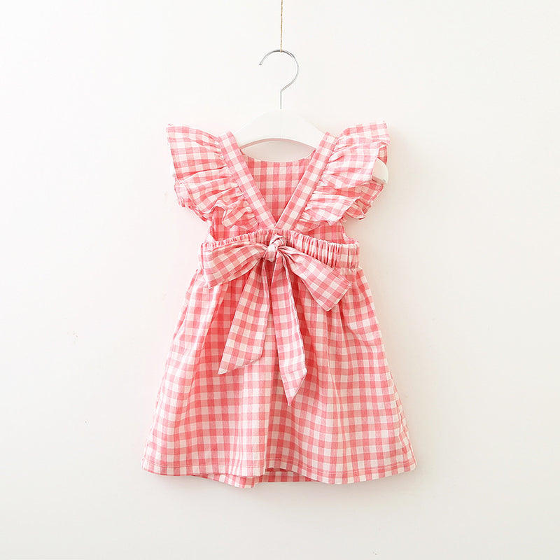 Ready Stock : Pink Checkers  Dress (Batch 2)