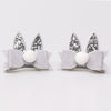 Ready Stock : The Silver Sparkling Cat Ear Hairclip (Pair)