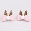 Ready Stock : The Pink Sparkling Cat Ear Hairclip (Pair)