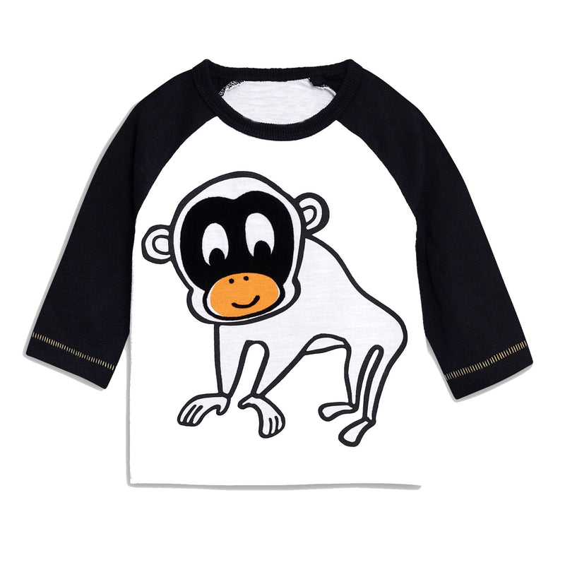 Ready Stock :The Naughty Monkey Long Sleeves T-Shirt