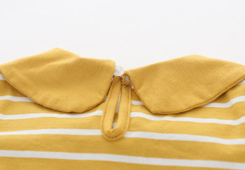 Ready Stock : Mini Sailor Blouse (Yellow)