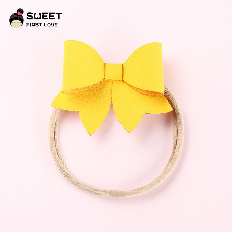 Ready Stock : Baby Bow Hairwrap ( 6 Colours)