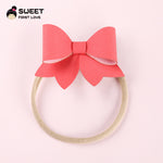 Ready Stock : Baby Bow Hairwrap ( 6 Colours)