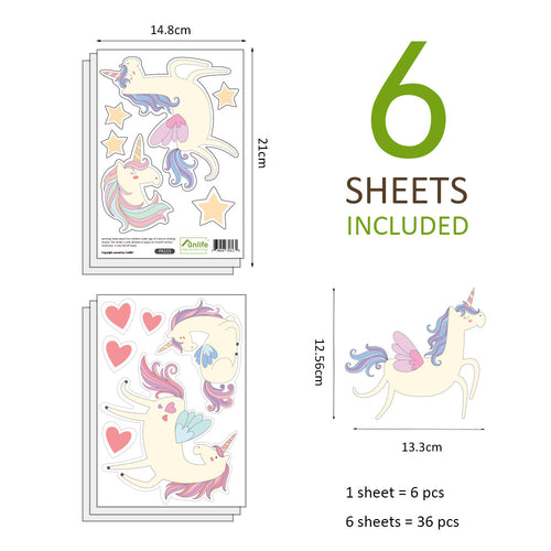 Ready Stock : Unicorn NURSERY STICKERS
