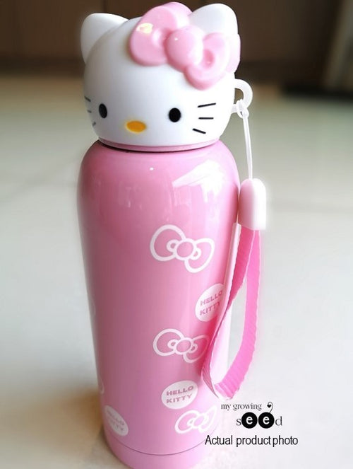 PRE-ORDER : HELLO KITTY 280ml VACUUM FLASK (2 Colours)