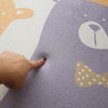 PRE ORDER : PREMIUM VELVET NURSERY MAT (DESIGN 18)