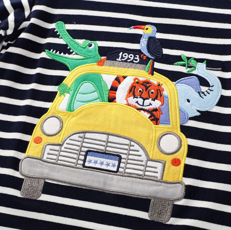 Pre-Order : Animals Outing Short Sleeve T-Shirt