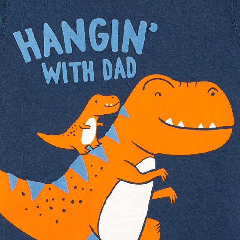 Ready Stock : Hanging Out With Dad Sleeve T-Shirt