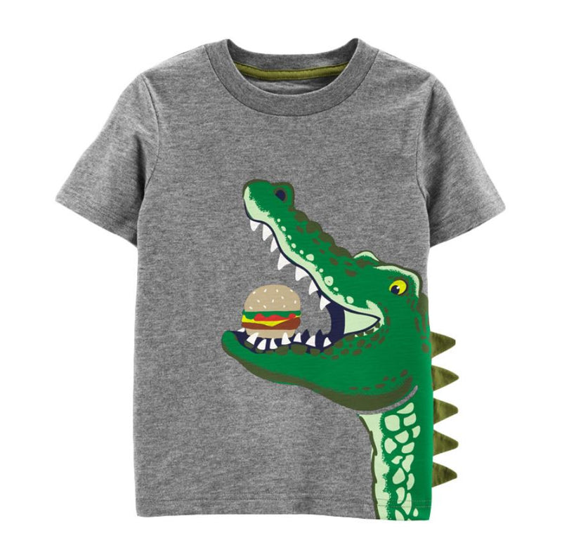 Ready Stock : Crocodile Short Sleeve T-Shirt