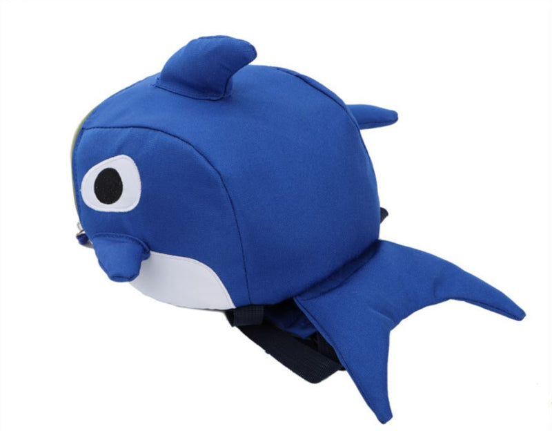 Ready Stock : Baby Shark Anti-Lost Child Safety Backpack (Red)