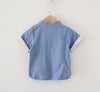 Pre-Order / Ready Stock : Oriental Boy Top (Blue)