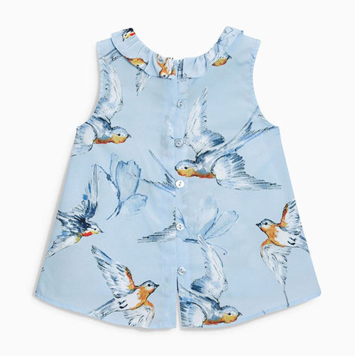 Ready Stock : Sweet Birdie Sleeveless Top