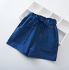 Ready Stock : Plain Dark Blue Short Pants