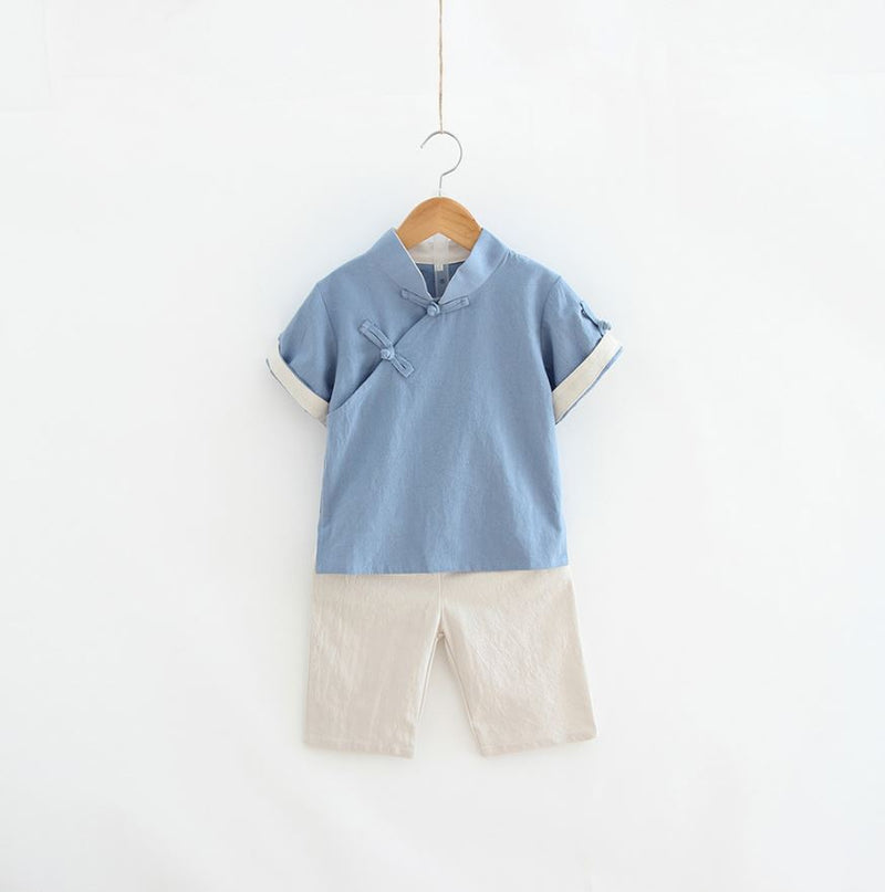 Pre-Order : Blue Oriental Boy Set