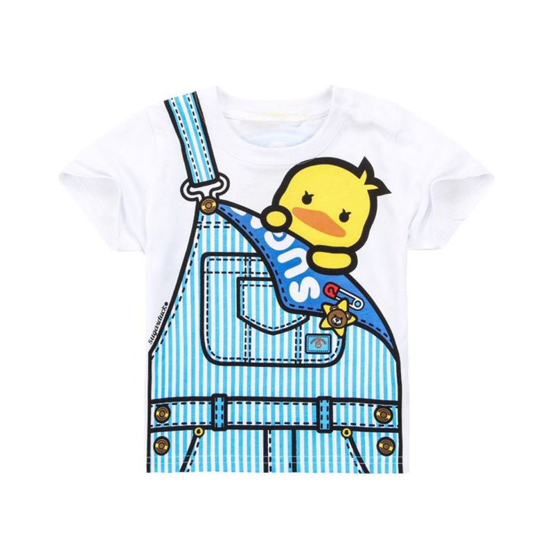 Ready Stock : Duckie T-Shirt (Blue)