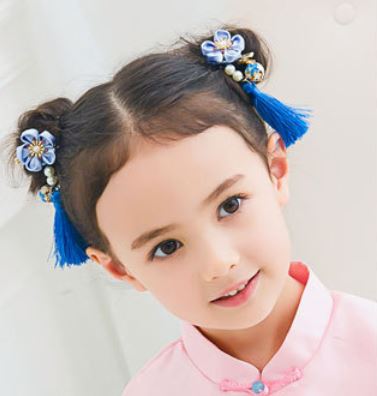 Ready Stock : Pink Bloom Hairclips (Pair)