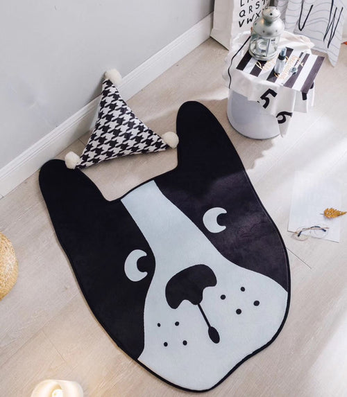 PRE ORDER : PREMIUM VELVET NURSERY MAT (BULLDOG)