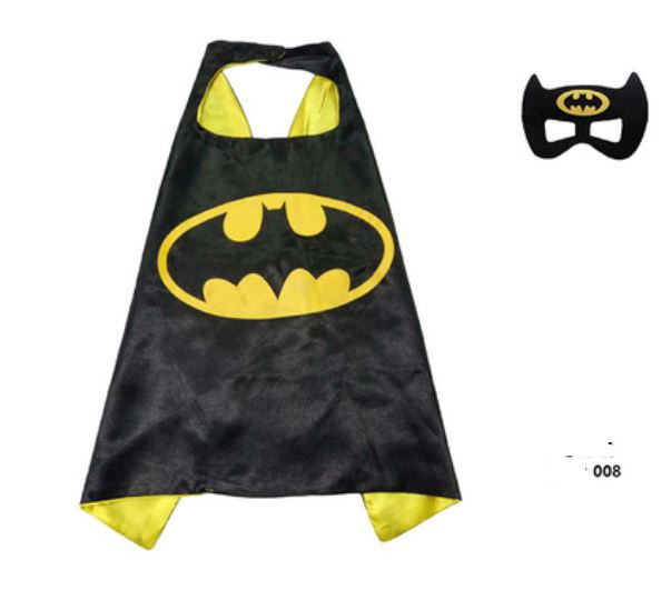 Ready Stock : Super Hero Cape (with Mask)