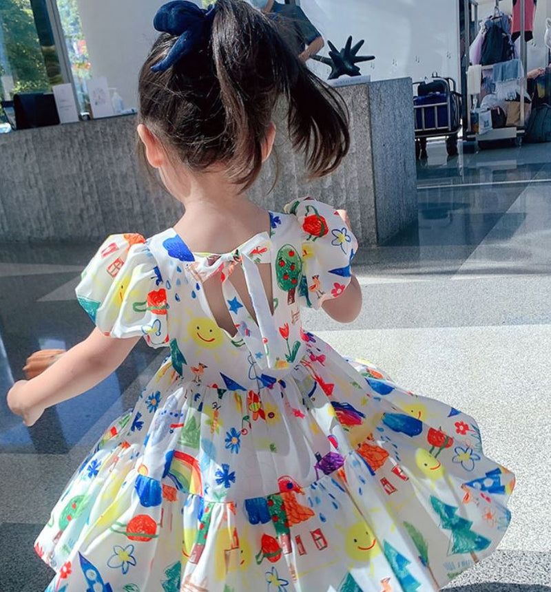 Ready Stock : Paint the Dream Dress