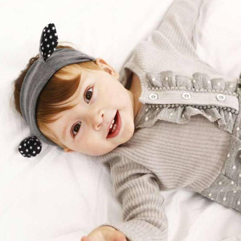 Ready Stock : Baby Bear Ear Hairwrap