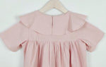 Ready Stock : Dusty Pink Princess Cotton Dress